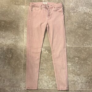 Hudson Jeans Women's Skinny Jeans in Light Pink